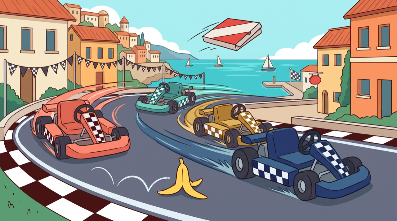 Racing game cover
